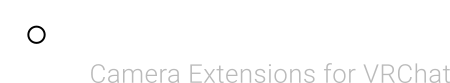VirtualLens: Camera Extensions for VRChat